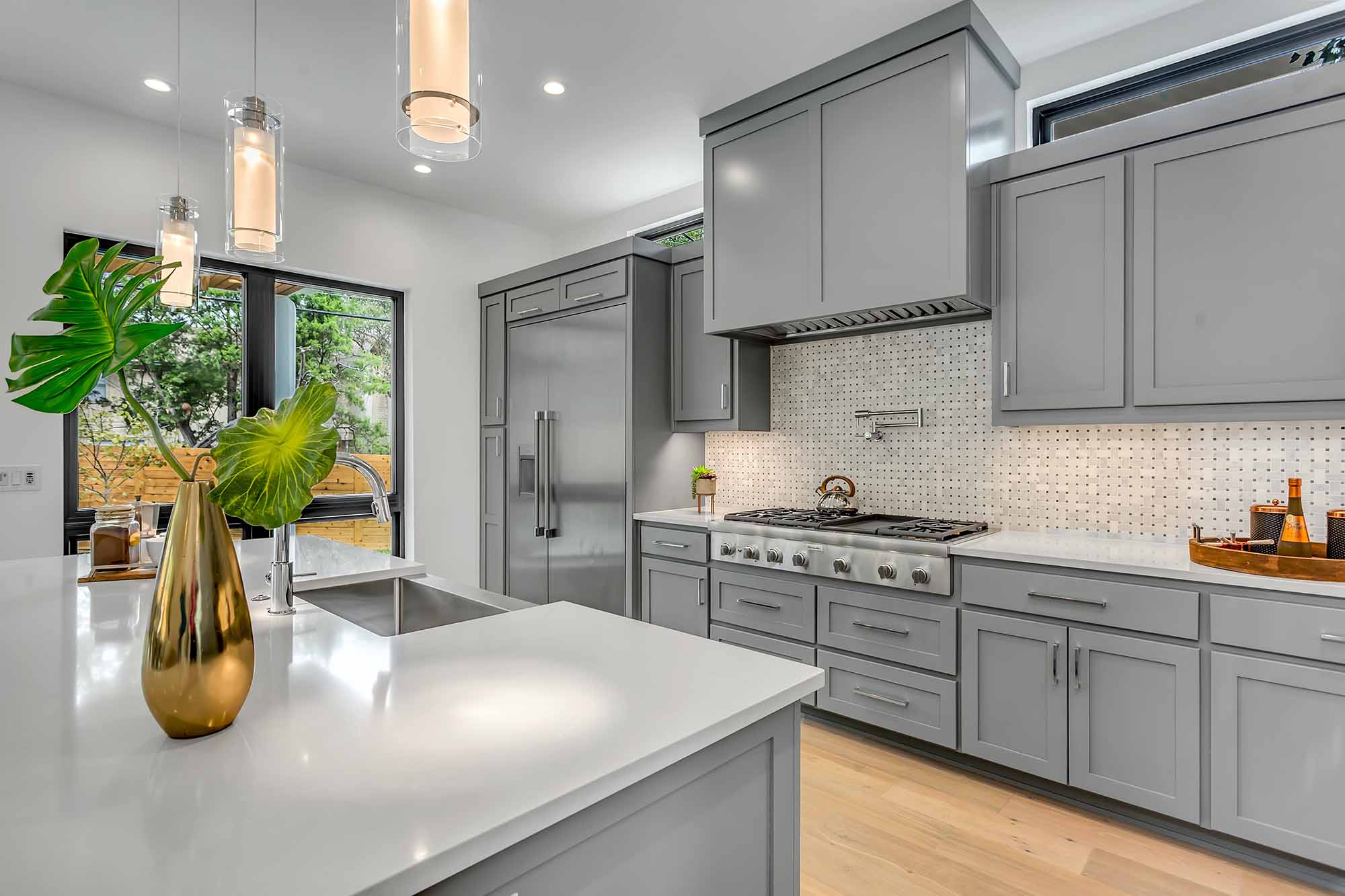 Gray Kitchen | Kitchen Remodeling | Envision Remodeling