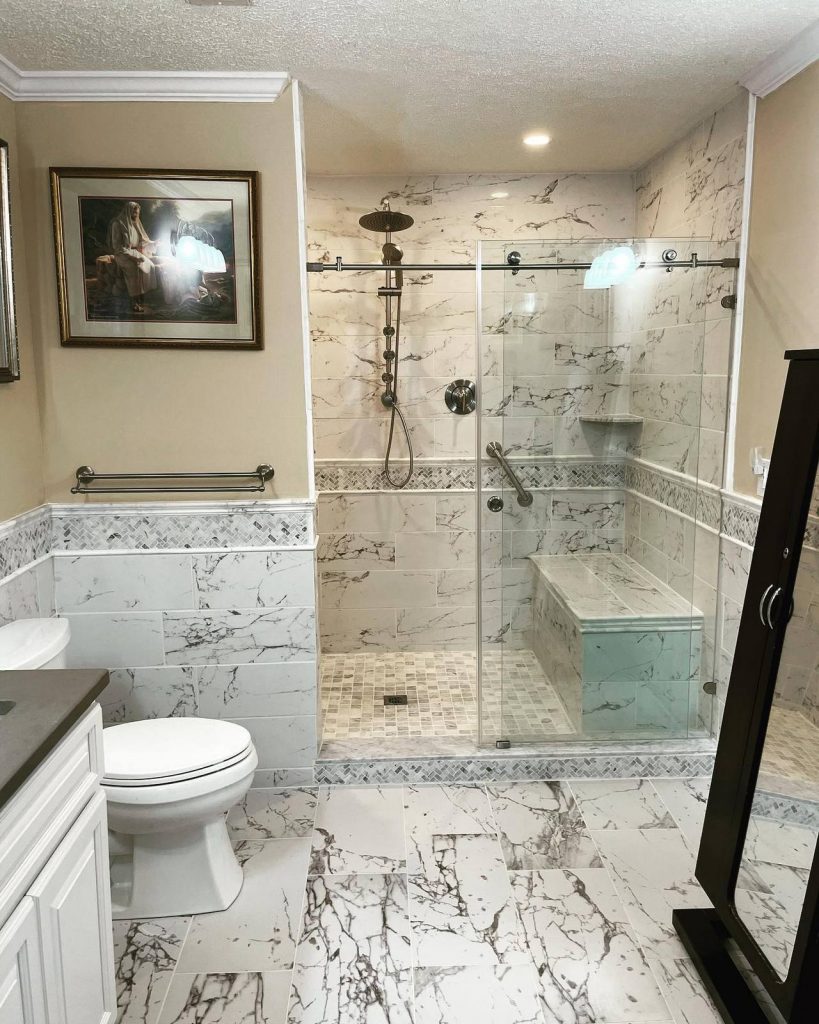 Bathroom Remodeling | Shower liner | Envision Remodeling